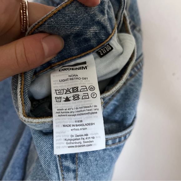 Dr Denim Nora retro jeans 27/30 - Picture 4 of 6
